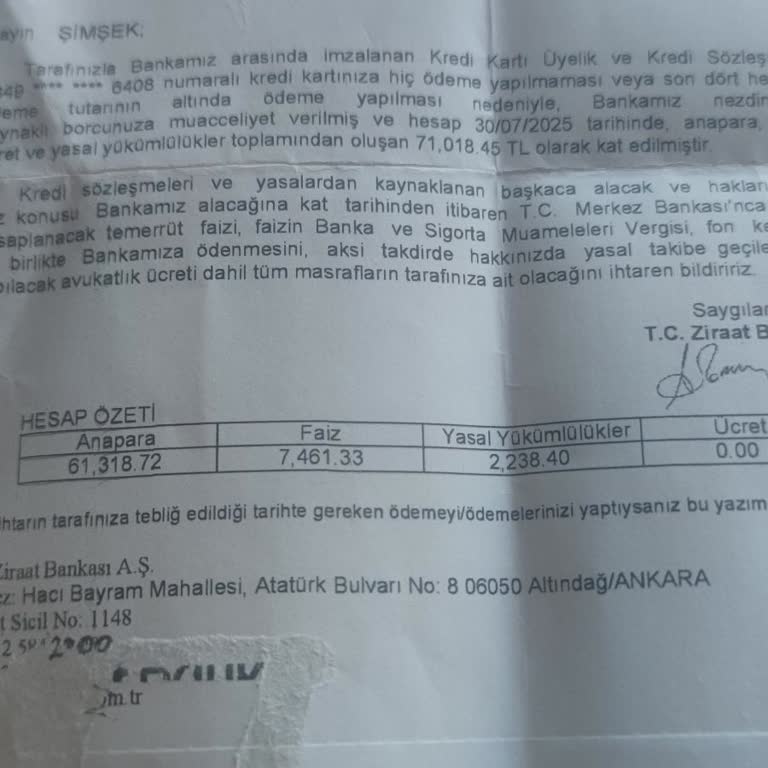 Vefat Eden Babamın Kredi Kartı Borcunu Ödeyemiyorum, Şube Ve Müşteri Hizmetleri Yetersiz Bilgilendirme Yapıyor