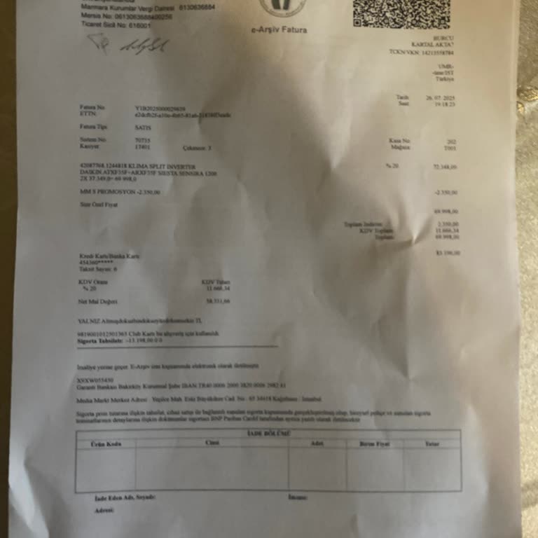 Daikin Klima Kurulumunda Yaşanan Gecikme Mağduriyet Yarattı