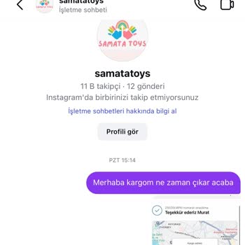 Sipariş Sonrası Kargo Gönderilmedi Ve İletişim Kurulamadı