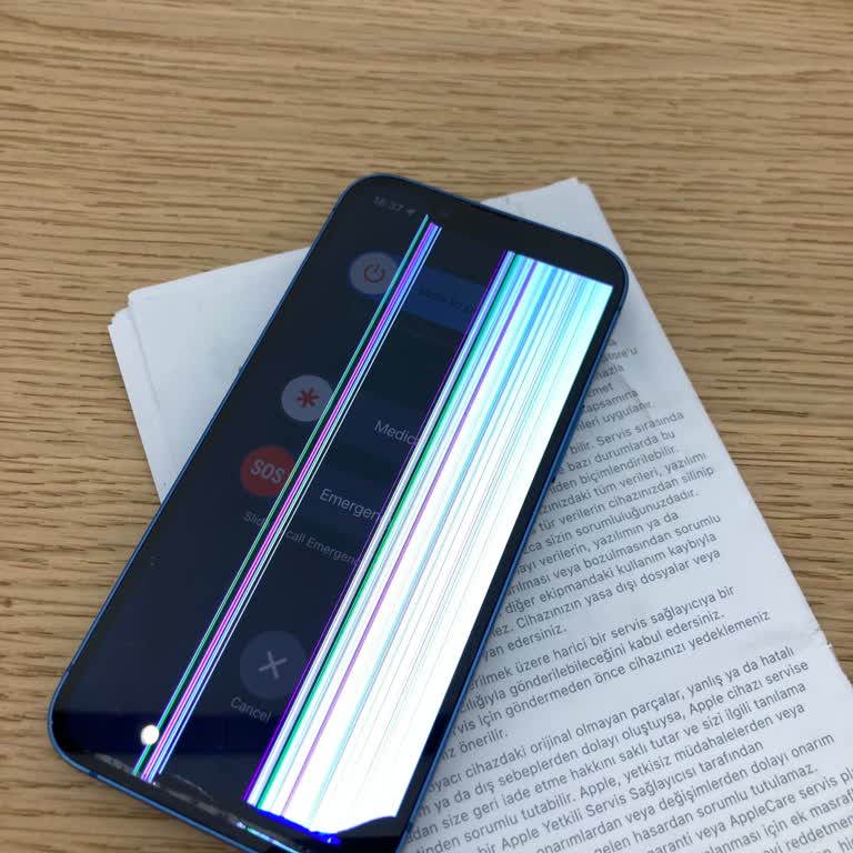Apple Servisinde Pil Değişimi Sonrası Ekran Hasarı Ve Sorumluluk Reddi