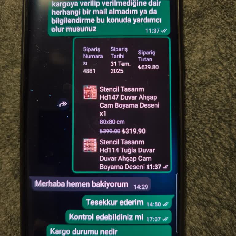 Siparişim Ne Kargoda Ne Bilgilendirmede: Cevapsız Ve Gecikmeli Hizmet