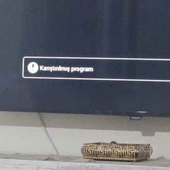 Philips TV'de Sürekli 'Karıştırılmış' Hatası Ve Yayın Sorunu