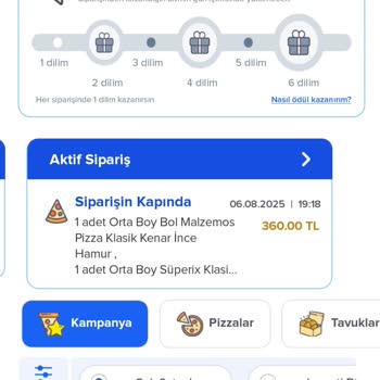 Kazandığım Hediye Pizzam Teslim Edilmedi