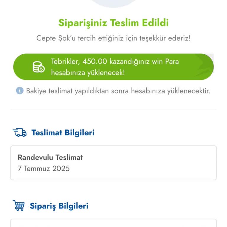 Kampanya Kazanımı Olan Win Puanlar Hesabıma Yüklenmedi, Müşteri Hizmetlerinden Çözüm Alamadım