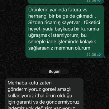 Orijinal Olmayan Gözlük Ve İade Talebime Ret Cevabı Mağduriyet Yarattı