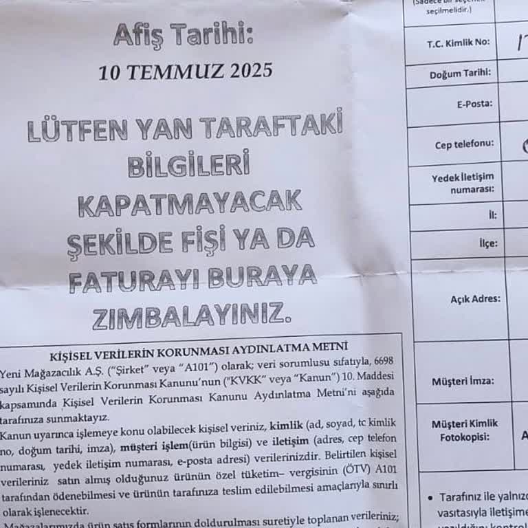 A101'den Aldığım Volta SE03 Max Mopedin Evrakları Teslim Edilmiyor