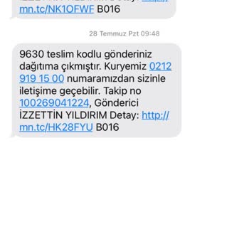 Teslim Edilmediği Halde Teslim Görünen Kargom İçin Mağduriyet Yaşıyorum