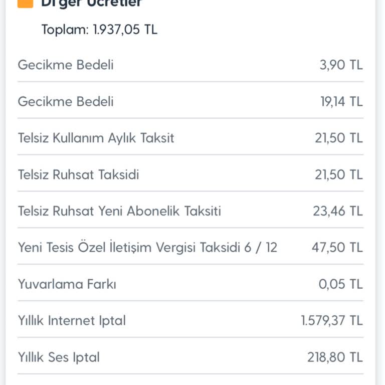 Haksız Yere Yıllık İnternet İptaliyle Yüksek Fatura Mağduriyeti Yaşadım
