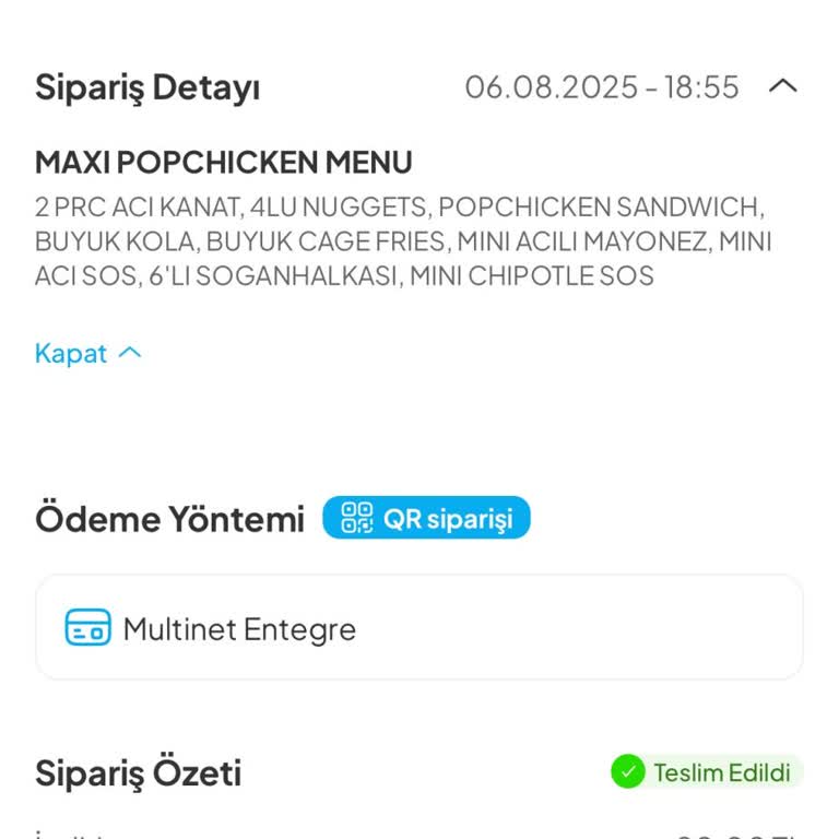 Kentpark Popeyes'ta Yönetimsizlik Ve Uzun Bekleme Süresi