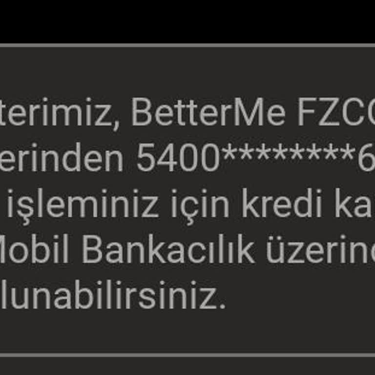 Onayım Olmadan Başlatılan Betterme Aboneliğinin İptalini ve Kart Bilgilerimin Silinmesini İstiyorum