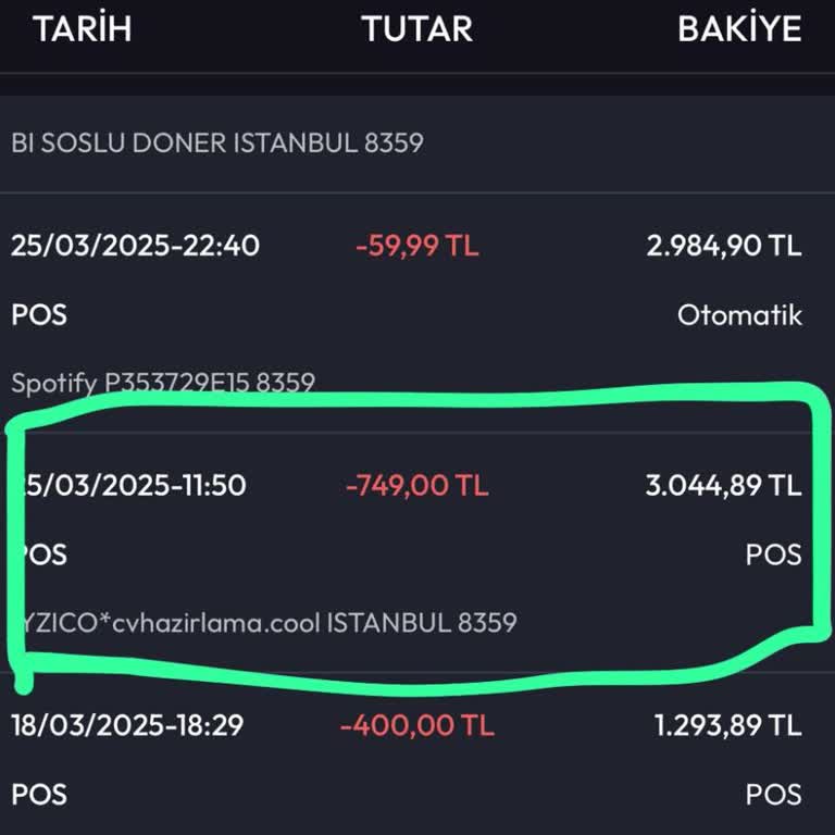 İyzico Üzerinden İzinsiz Kart Çekimleri Ve Üyelik İptali Mağduriyeti