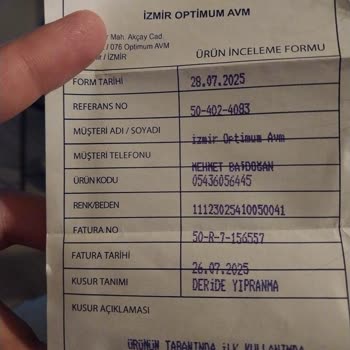 İki Saatte Hasar Gören Ayakkabıma İade Yapılmıyor, Mağdur Ediliyorum