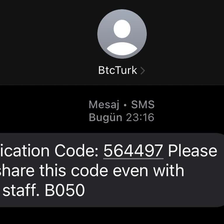 Numaram Kullanılarak İzinsiz BTCTURK Hesabı Açılmaya Çalışıldı