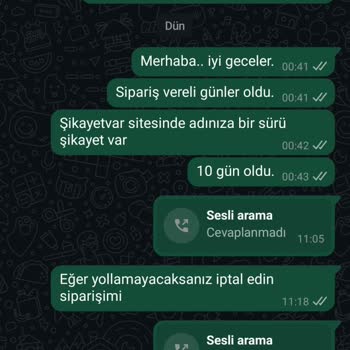 Siparişim 15 Gündür Teslim Edilmedi, Bilgilendirme Ve Müşteri Hizmetleri Yetersiz
