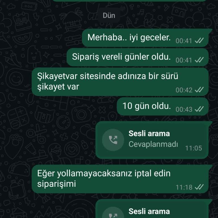 Siparişim 15 Gündür Teslim Edilmedi, Bilgilendirme Ve Müşteri Hizmetleri Yetersiz