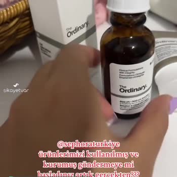 Sephora Kullanılmış Ve Bozuk Ürün Gönderimi