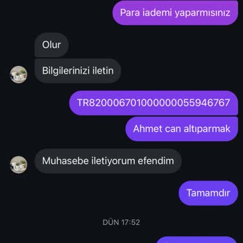 Sipariş Sonrası İletişim Kesildi Para İadesi Ya Da Ürün Bekleniyor