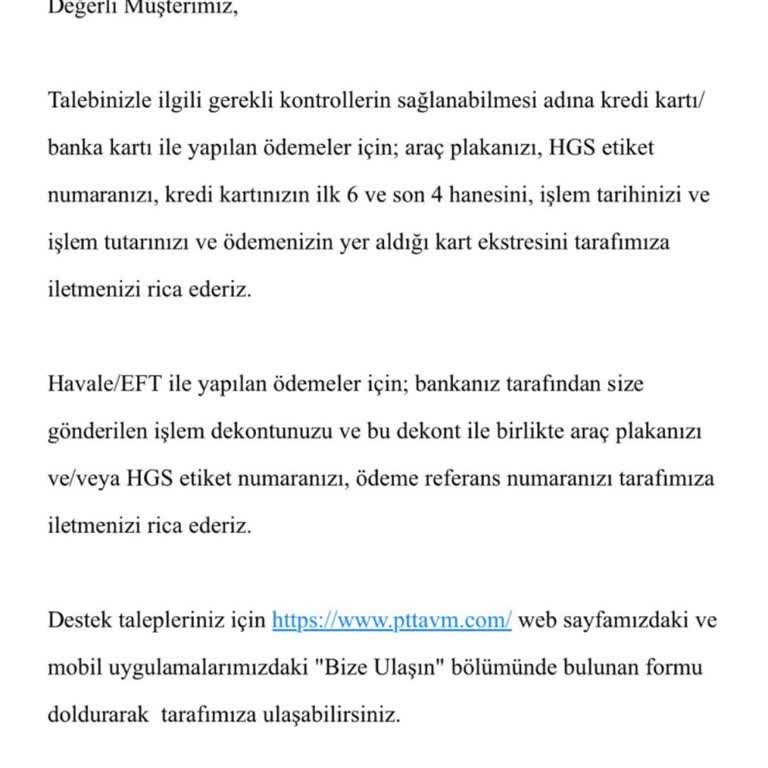 Onaylamadığım HGS Yüklemesi İçin Hesabımdan Para Çekildi, İade Yapılmadı