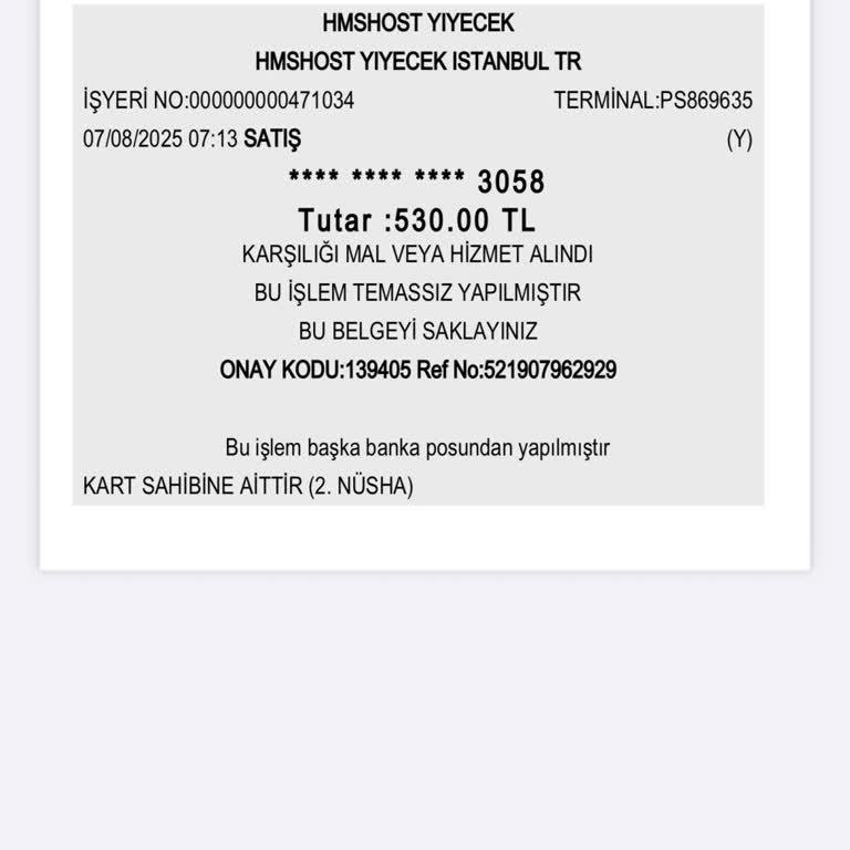 Hizmet ve Hijyen Standartları Hakkında Şube Değerlendirmesi