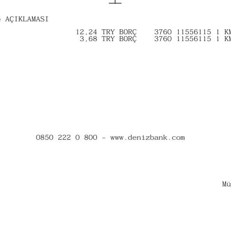 Denizbank KMH Vergi Kesintileriyle Mağdur Ediliyorum, Çözüm Bulamıyorum