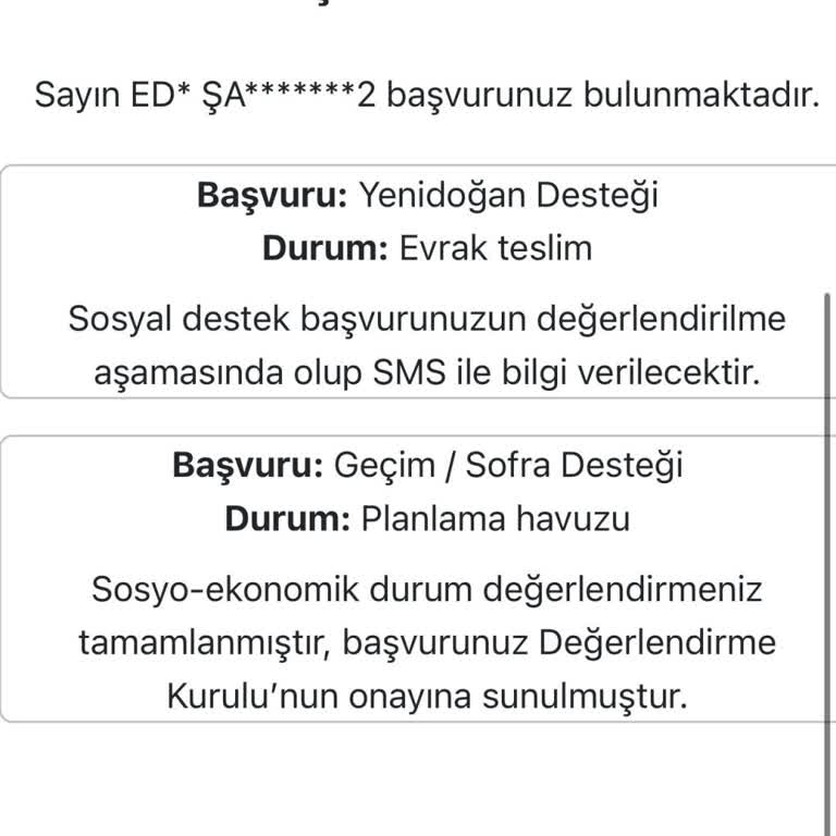 Sosyal Destek Başvurularımda Sürekli Belirsizlik Ve Gecikme Yaşıyorum