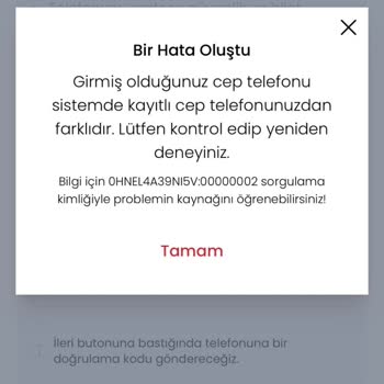 Passolig Uygulamasında Telefon Numarası Güncellenemiyor, Acil Destek Talebi