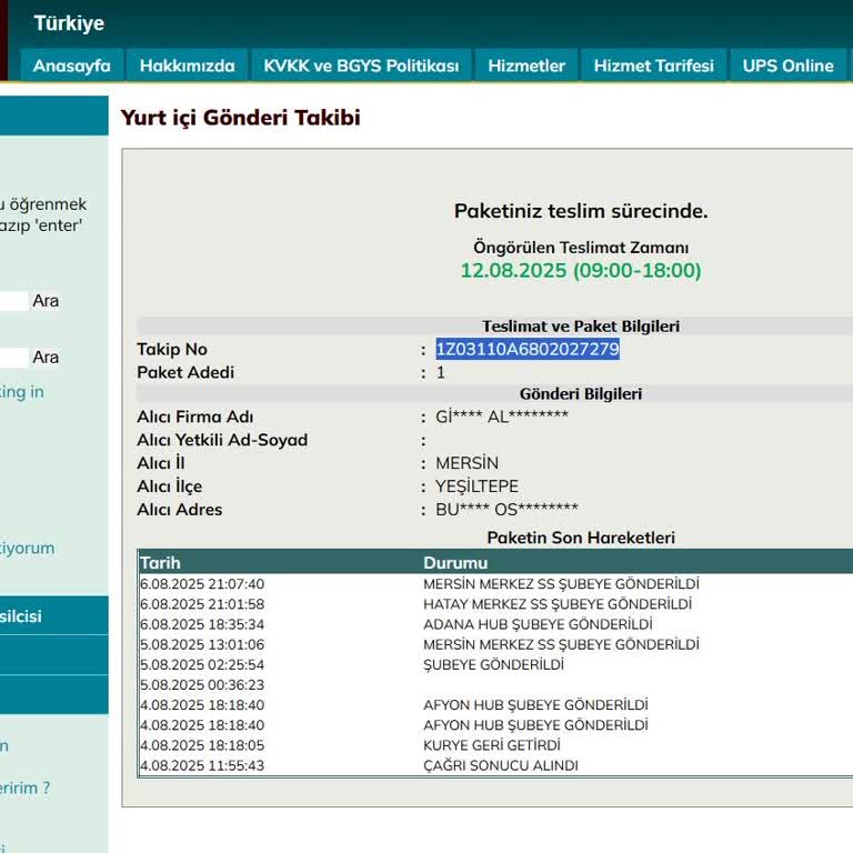 Kargom Yanlış Adrese Gitti, Müşteri Hizmetleri Çözüm Sunmuyor