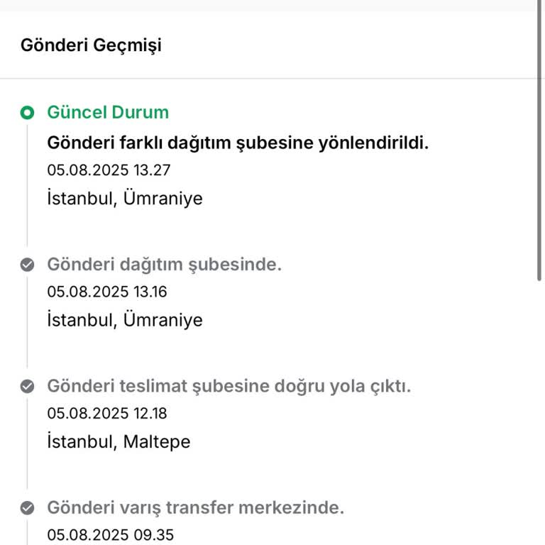 Sürat Kargo Teslimatları Sürekli Yanlış Şubeye Yönlendiriliyor Mağduriyet Yaşıyorum