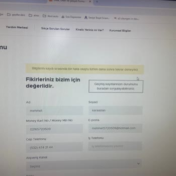 Teslim Edilmeyen Sipariş Ve Yapılmayan Para İadesi Mağduriyeti