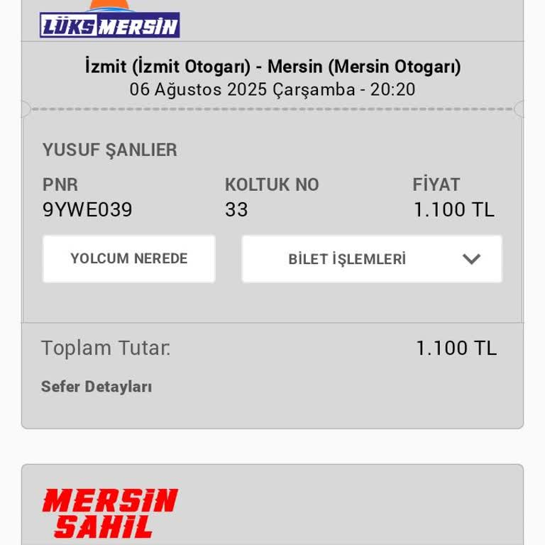 Otobüs Kalktı Denilerek Mağdur Edildim, Paramı İstiyorum!