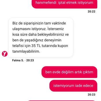 Teslim Edilmeyen Sipariş İçin Ücret İadesi Sorunu Ve Müşteri Hizmetleri Yetersizliği