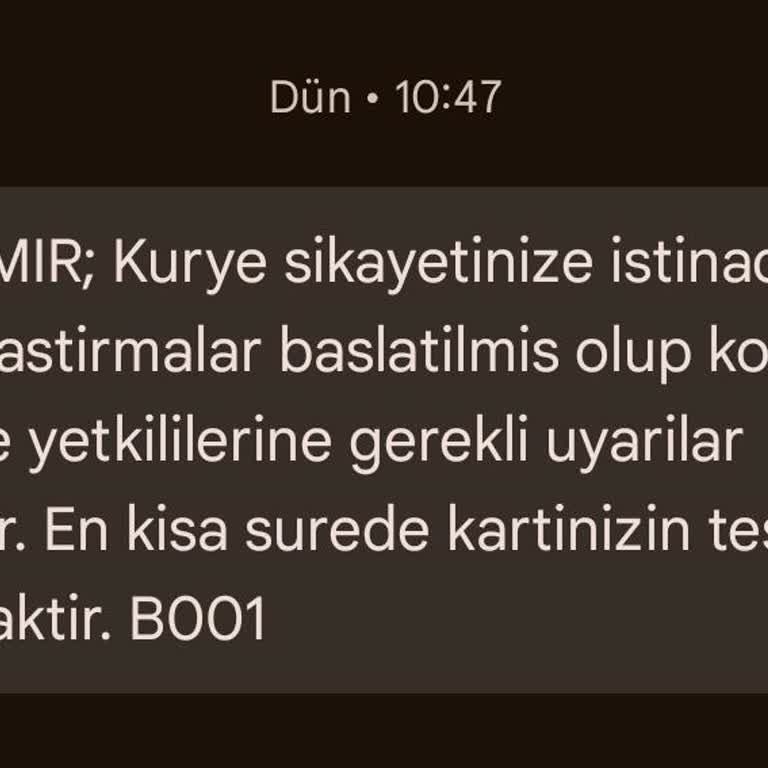 Ziraat Genç Kartım Yanlış Adrese Gönderildi Ve Hâlâ Teslim Edilmedi