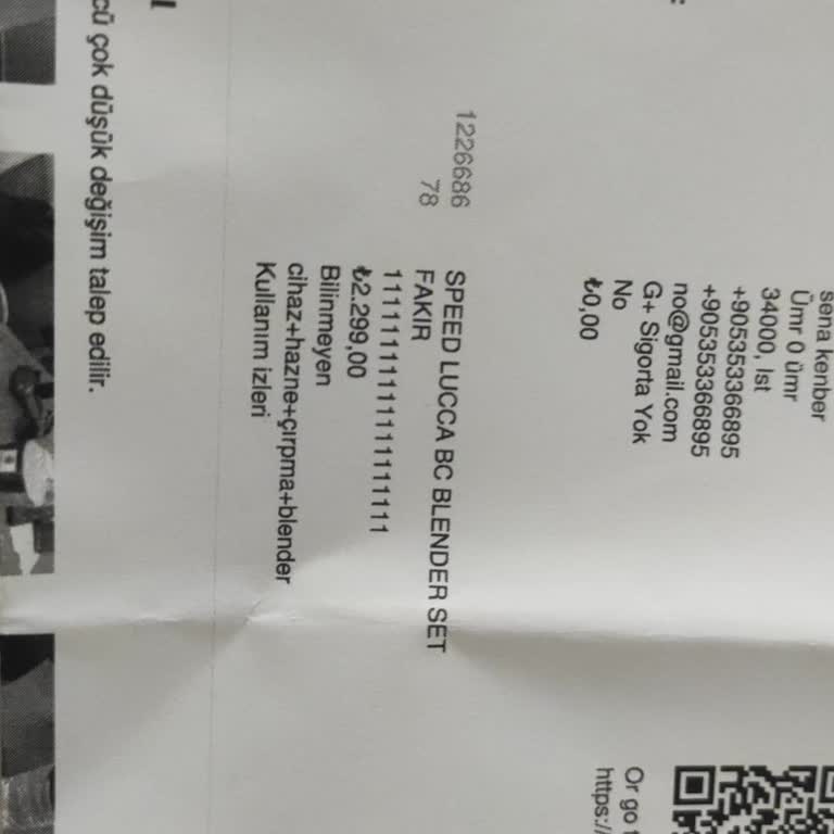 Garanti Süresindeki Blendera Yüksek Tamir Ücreti Ve Red Yanıtı Hayal Kırıklığı Yarattı