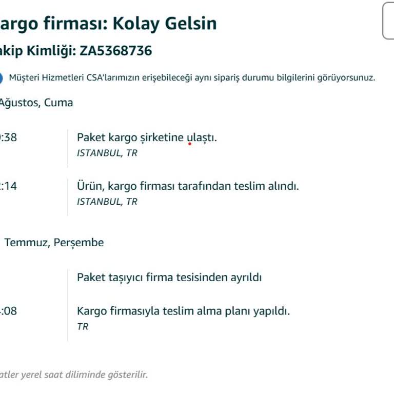 Amazon Ve Kargo Firmasının Teslimat Krizi: Ürünüm Hâlâ Ulaşmadı!