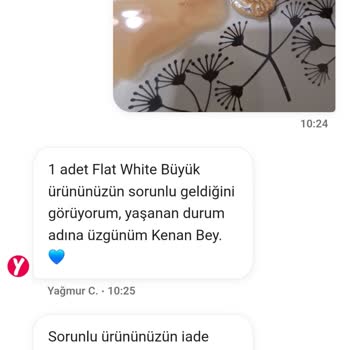 Kahve Siparişimde Yabancı Cisimle Karşılaştım, Sağlığım Tehlikeye Girdi