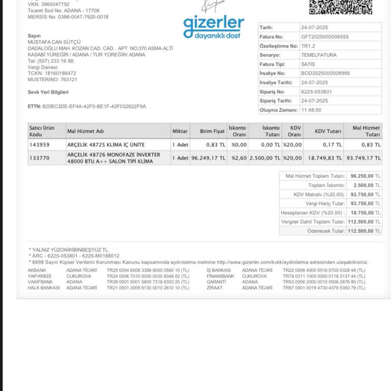 Yeni Alınan Klimada Arıza Ve Servis Karmaşası Mağduriyeti