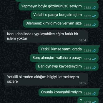 Betlike'da Banka Havalesiyle Yatırılan Paralar Hesabıma Geçmiyor