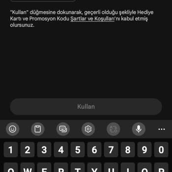 Papara İle Satın Alınan Google Play Kodu Hesabıma Tanımlanamıyor
