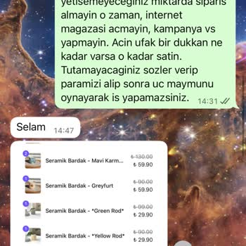 Sipariş Teslim Edilmedi, İletişim Sağlanamıyor Ve Para İadesi Yapılmıyor