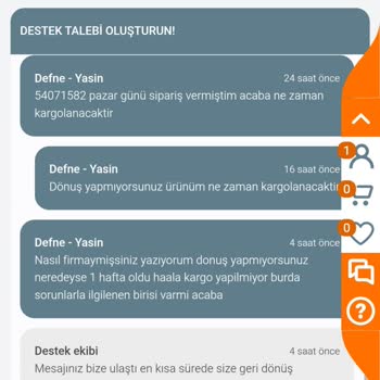 Sipariş Verdim Ödeme Yaptım Ürünüm Kargolanmadı Ve Firmaya Ulaşamıyorum