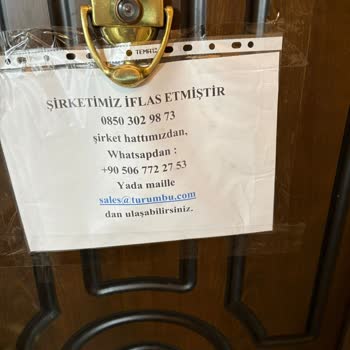 Tur Şirketinin İflası Sonrası İletişimsizlik Ve Ücret İadesi Talebi