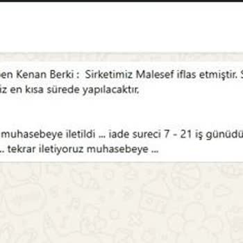 Tur Şirketinin İflası Sonrası İletişimsizlik Ve Ücret İadesi Talebi