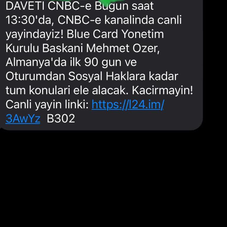 Bluecard'dan İzinsiz Gelen SMS'lerle Sürekli Rahatsız Edilmek