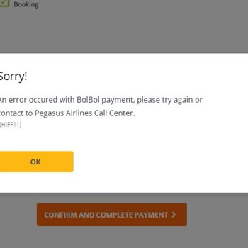 Pegasus Bol Bol Puanlarla Bilet Alamıyorum: Sürekli Teknik Hata Ve Cevapsız Destek