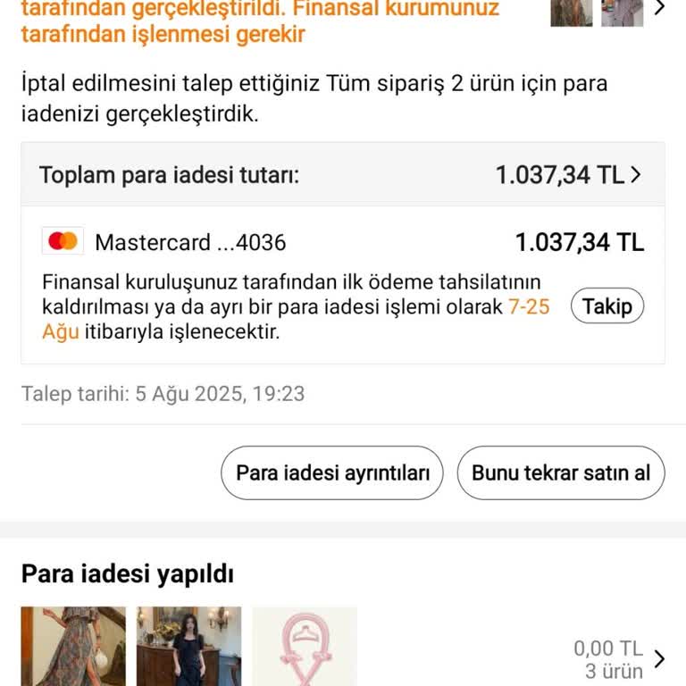 Bilgim Dışında Kartımdan Çekim Yapıldı, Ücret İadesi Bekliyorum