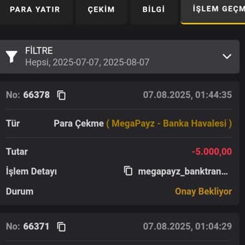 Çekim Talebim Sonrası Hesabım Kapandı Ve Ödeme Yapılmadı