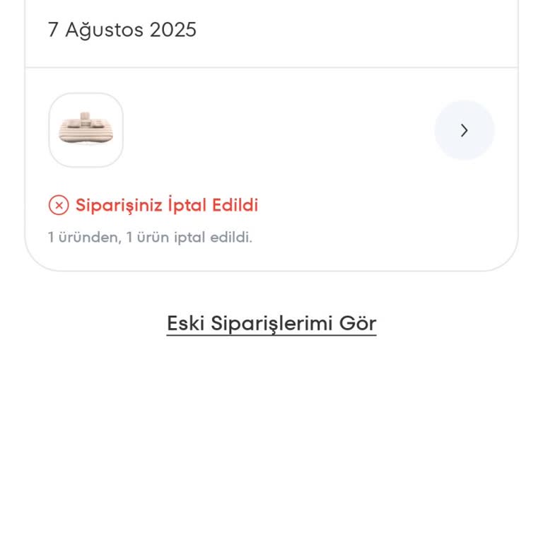 Stokta Görünen Ürünün Siparişinin Gerekçesiz İptal Edilmesi Ve Mağduriyet