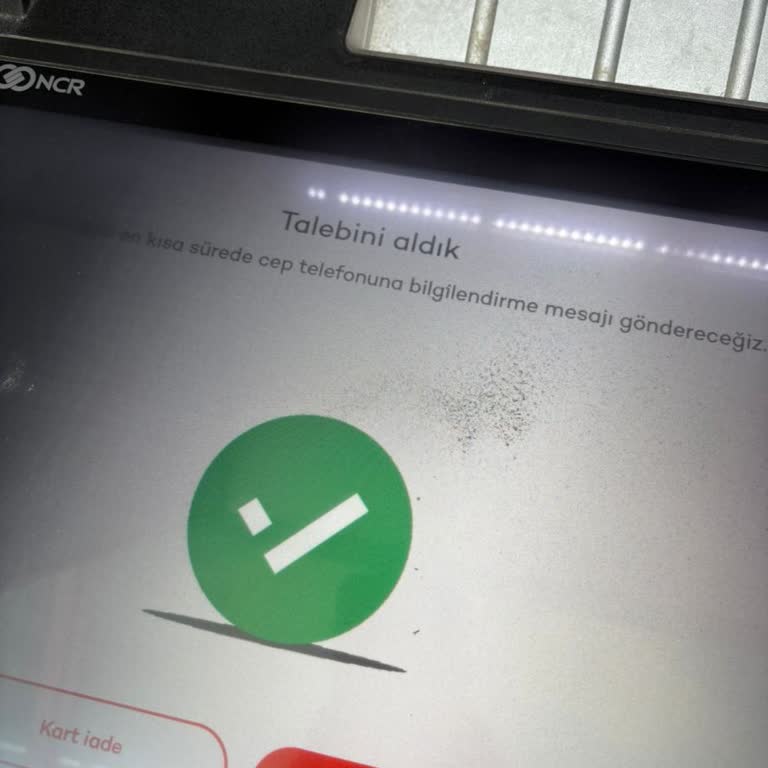 ATM'de Sıkışan Param İki Aydır İade Edilmiyor, Şubeye Gitmek Zorunda Bırakılıyorum