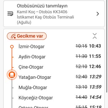 Kamil Koç Rötar Klima Umursamazlık