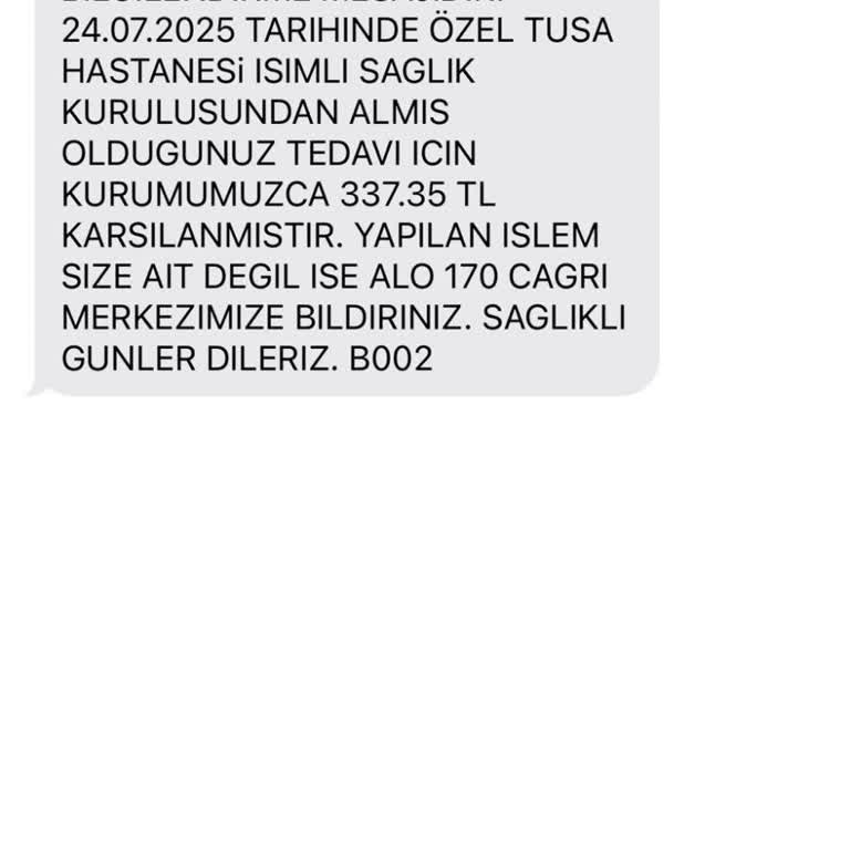 Özel Sigorta İle Karşılanan Hizmette SGK Üzerinden Yanlış İşlem Yapılması